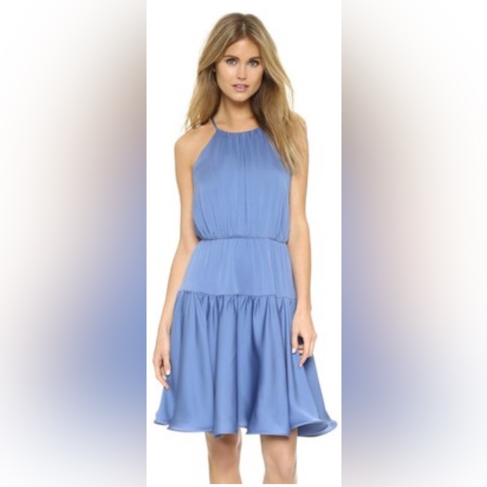Milly Madison Sundress Steel Blue SZ 4